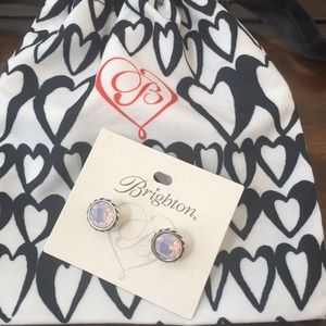 Brighten Iris Rose Opal Earings